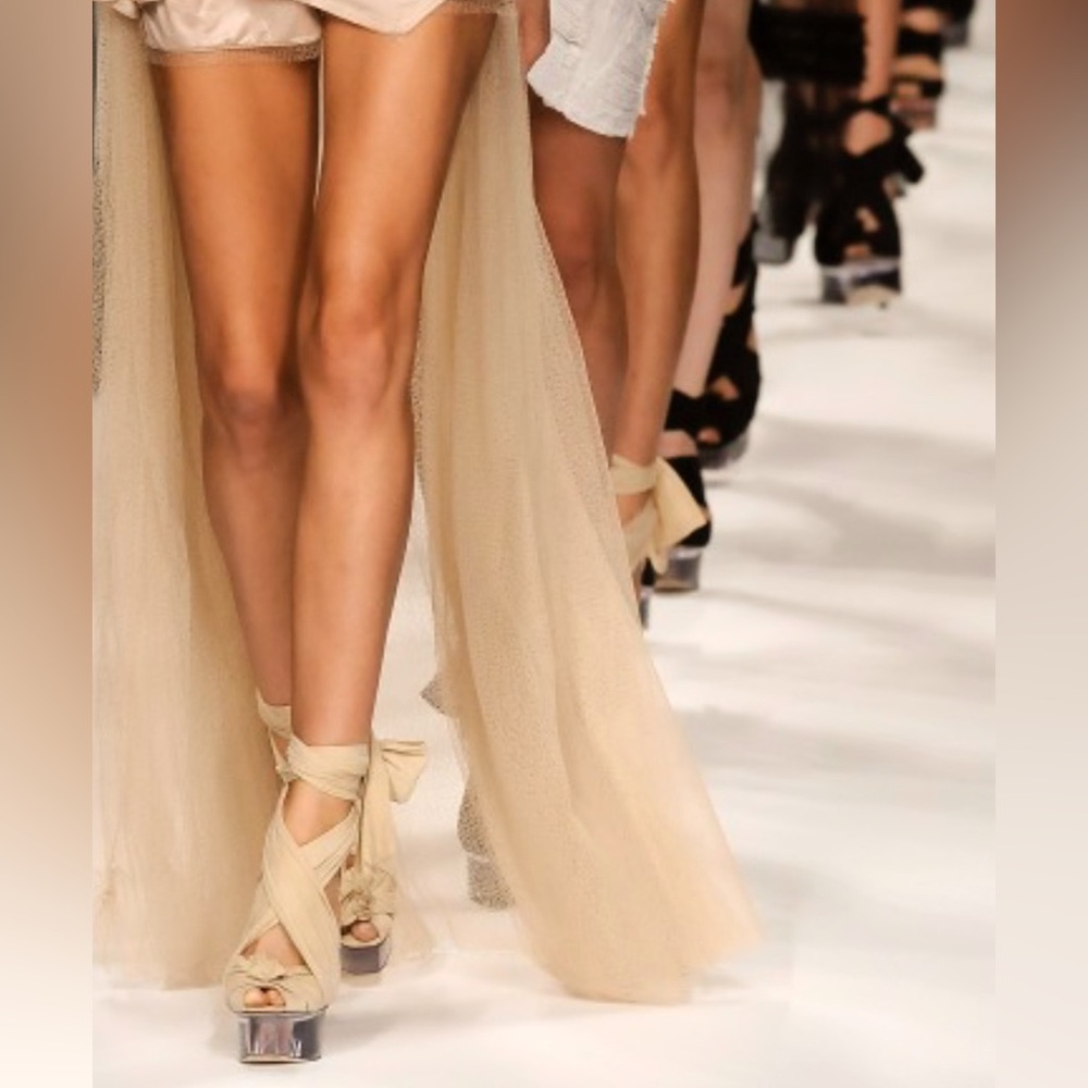 Fendi Spring 2010 Lucite “Cinderella” heels